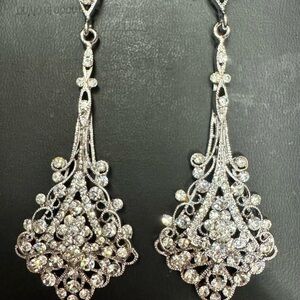 Elegant Silver Dangle Earrings